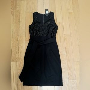 NWT ARMANI EXCHANGE SEQUIN COCKTAIL DRESS. SIZE 4